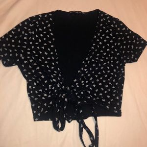 Brandy Melville wrap top